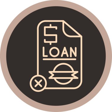 Moda Biçimli Kiralama Simgesi İzole Arkaplan