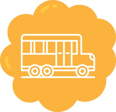 Kamyon. Web simgesi basit illüstrasyon