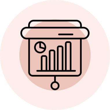 Grafik vektör simgesi modern basit vektör illüstrasyonu