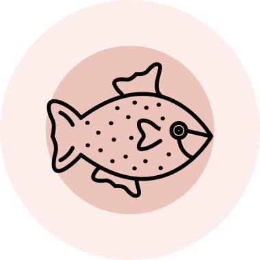 Bir simgenin vektör illüstrasyonu