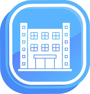 Otel binası simgesi oluşturma - taslak biçimi