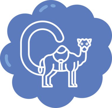 hayvan simgesi vektör illüstrasyonu