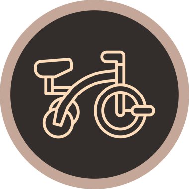 Moda tarzı izole edilmiş arka planda motosiklet simgesi