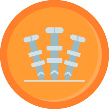 Barbekü. Web simgesi basit illüstrasyon