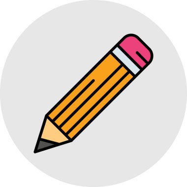 kalem simgesi vektör illüstrasyonu