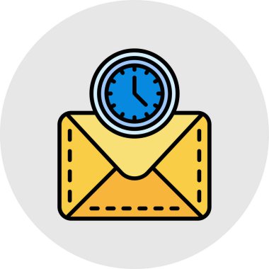 posta simgesi vektörü izole edildi