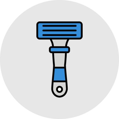 Fırça simgesi vektör illüstrasyonu