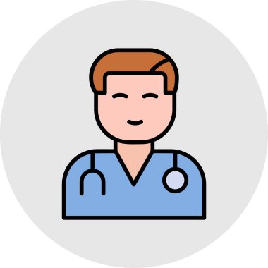 Doktor Simge vektör illüstrasyonu