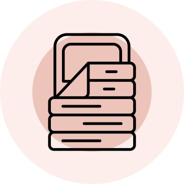 Eğitim simgesinin vektör modern çizimi