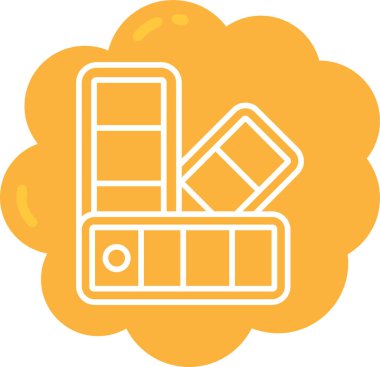 Depo. Web simgesi basit illüstrasyon