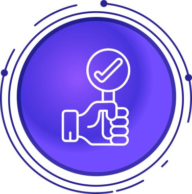 Kene simgesi, vektör, illüstrasyon ile el