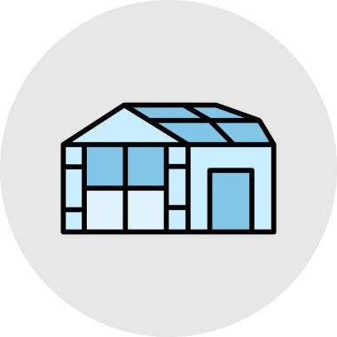 ev simgesi vektör illüstrasyonu