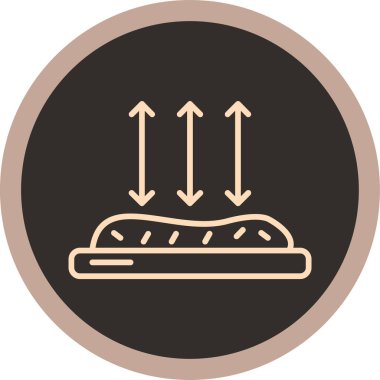 Gıda simgesinin vektör illüstrasyonu