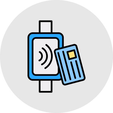 Pil. Web simgesi basit tasarım