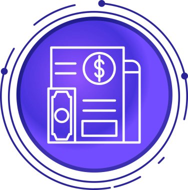 İş simgesinin vektör illüstrasyonu