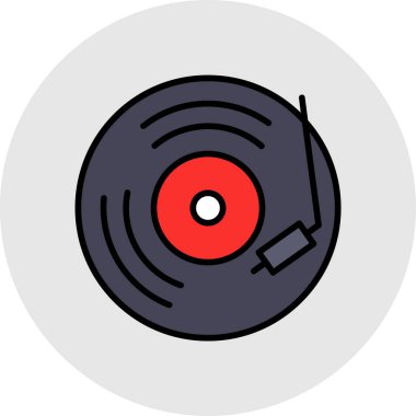 cd simge vektör illüstrasyonu