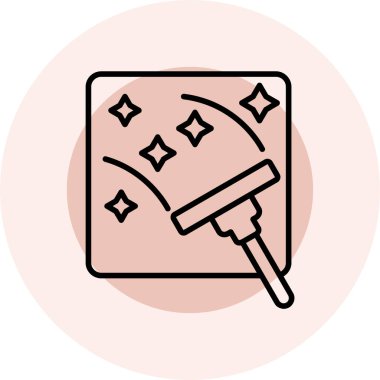 Modern simgenin vektör illüstrasyonu