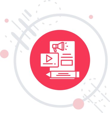 çevrimiçi oyun video simgesi beyaz arkaplanda izole edildi. Striptiz levhası ile soyun. Renkli taslak konsepti. vektör.