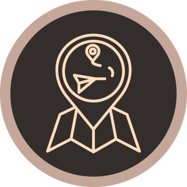 Pusula simgesi vektör resimlemesi