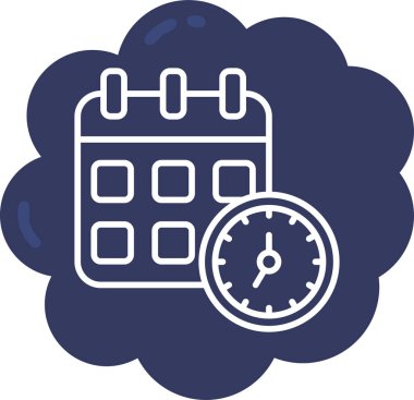 saat vektör renk tasarımı