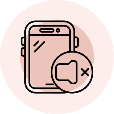 vektör telefon simgesi çizimi