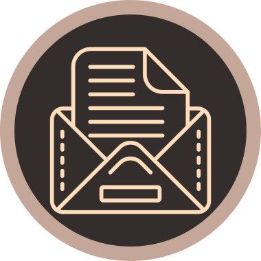 Zarfın vektör simgesi