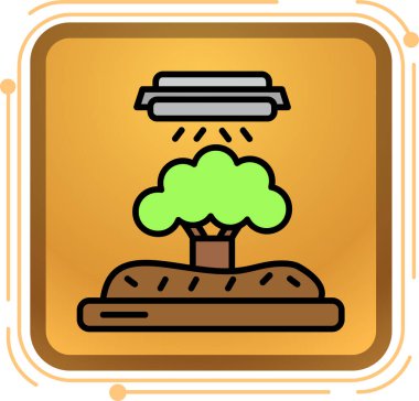 rain icon in trendy style isolated background