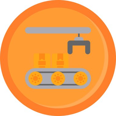 Tren simgesinin vektör illüstrasyonu