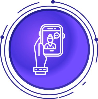 cep telefonu ikonu vektör illüstrasyonu