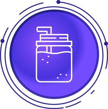 Gıda simgesinin vektör illüstrasyonu