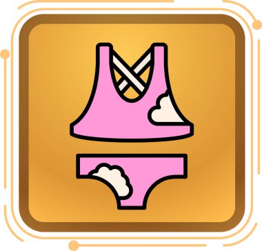 mayo simgesi modayla izole edilmiş arkaplan