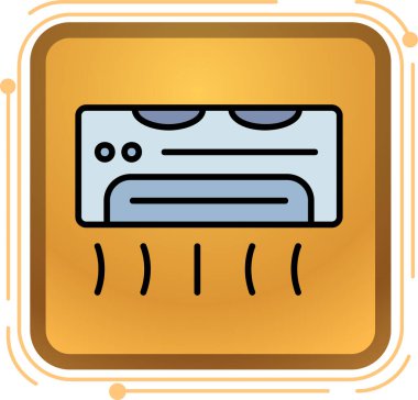 CPU kutsal kişilerin resmi, vektör çizim