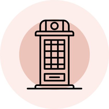 Telefon. Web simgesi basit tasarım