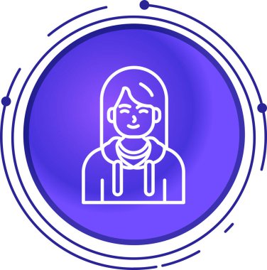 avatar erkek kişisi simgesi ana hatlar biçiminde