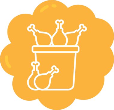 Vektör illüstrasyonu, simge ögesi arkaplanı