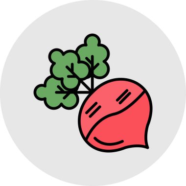 Yaprak ikonu vektör illüstrasyonu