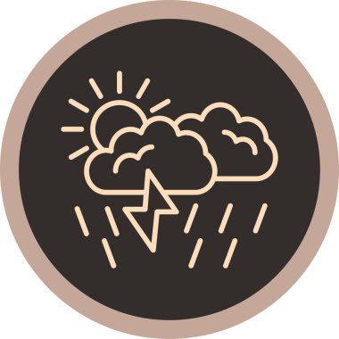 Vektör illüstrasyonu, simge ögesi biçimi