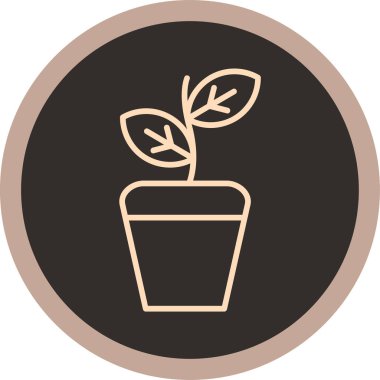 Modern bitki eksikliğinin vektör illüstrasyonu