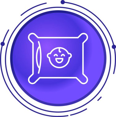 Benzersiz balık simgesi vektör grafiği