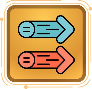 Modern b 'nin vektör illüstrasyonu