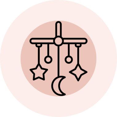 Ayın vektör illüstrasyonu