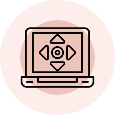 seo modern simgesinin vektör illüstrasyonu