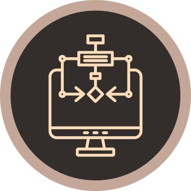 vektör dizüstü simgesi illüstrasyonu