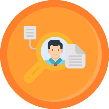 kimlik kartı vektör simgesi