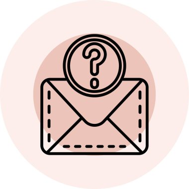 e- posta simgesi vektör illüstrasyonu