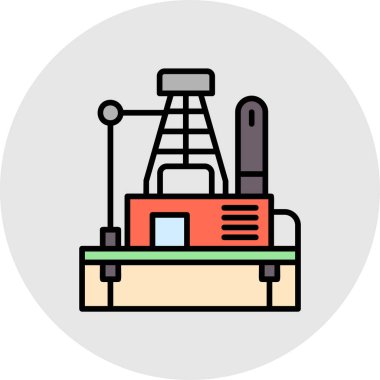 Modern bir simgenin vektör illüstrasyonu