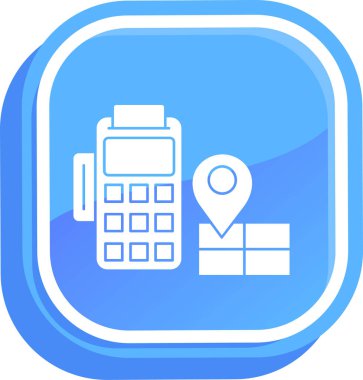 Vektör Mobil simge illüstrasyonu