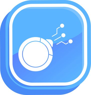 Bilim simgesi vektör illüstrasyonu