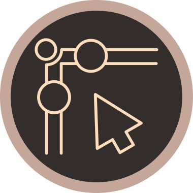 Modern b 'nin vektör illüstrasyonu eksik simgesi