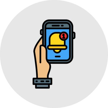 mobil uygulaması vektör çizim